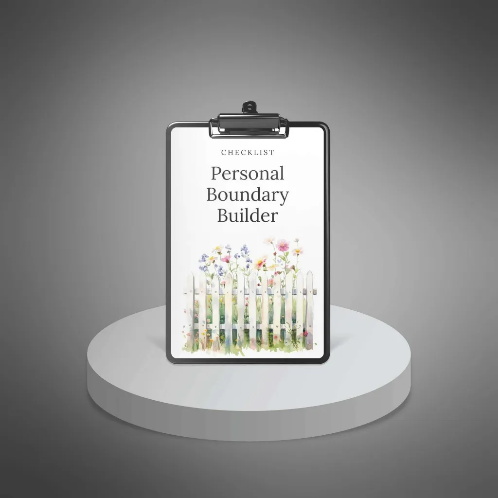 Personal Boundary Builder - Checklist1.webp