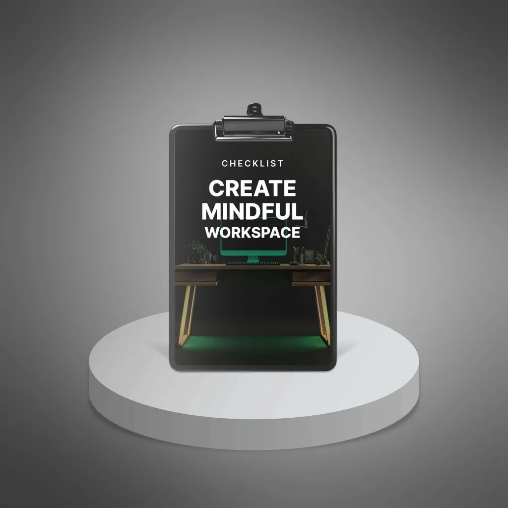 Create Mindful Workspace - Checklist1.webp