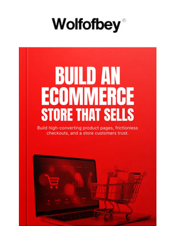 Build an Ecommerce Store That Sells