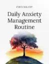 Daily Anxiety Management Routine