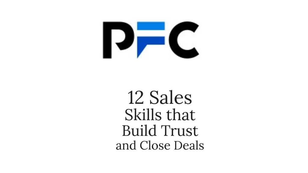 PFC International Trust-Based Sales Mastery Course