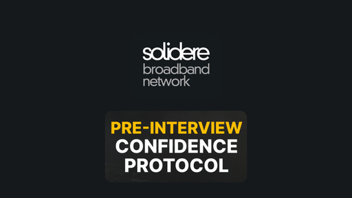 Solidere BBN Pre-Interview Confidence Mastery Course